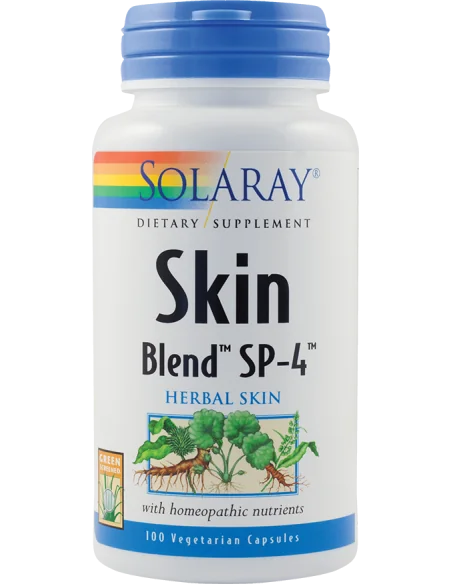 Skin Blend 100 capsule vegetale Solaray, Sanatatea pielii