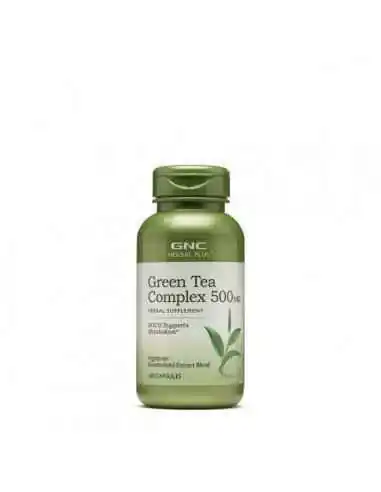 GREEN TEA COMPLEX 500 MG, COMPLEX DE CEAI VERDE, 100 CPS- GNC, Slabire