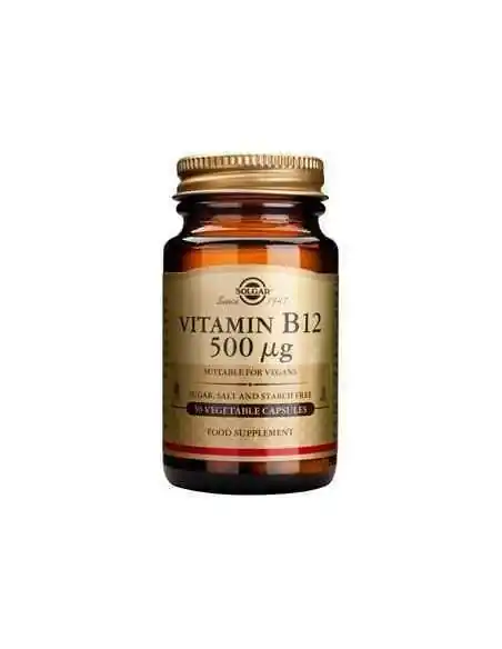 Vitamina B12 50 cps Solgar, REDUCERI