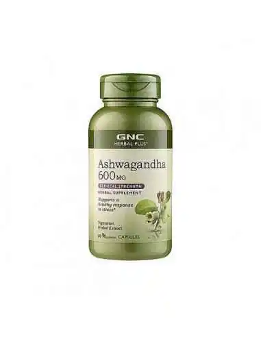 ASHWAGANDHA 600 MG, 60 CPS-GNC, Stres