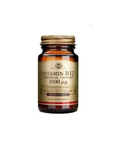 Vitamina B12 1000mcg 100 cpr Solgar, REDUCERI
