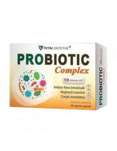 PROBIOTIC COMPLEX 10 miliarde UFC 30cps Cosmo Pharm, REMEDII NATURISTE