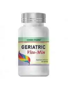 Geriatric Vita-Min 30 tablete CosmoPharm, VITAMINE SI MINERALE