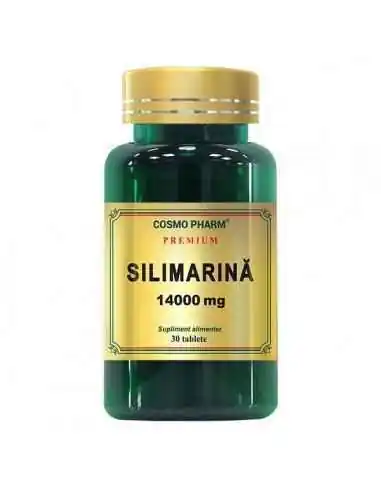 Silimarina Premium 1400mg 30 tb CosmoPharm, REMEDII NATURISTE