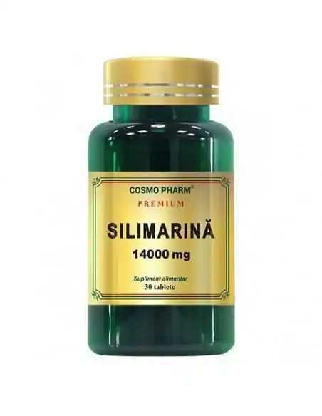 Silimarina Premium 1400mg 30 tb CosmoPharm, REMEDII NATURISTE