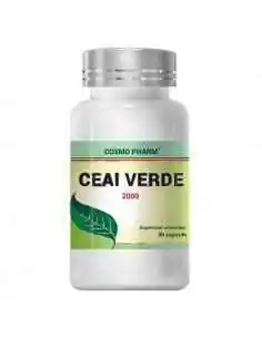 Ceai Verde 30cps CosmoPharm, Slabire