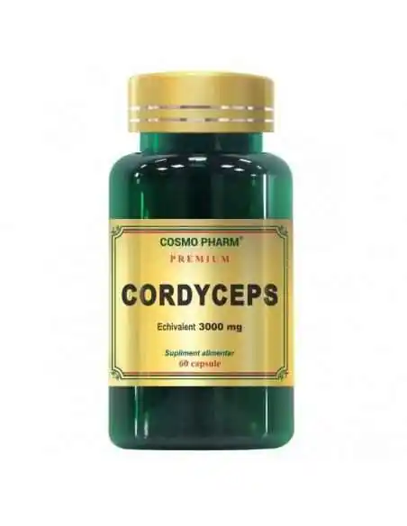 Cordyceps 60cps CosmoPharm, VITAMINE SI MINERALE