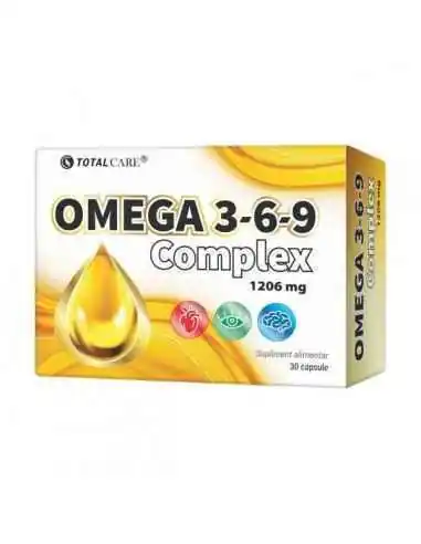 Omega 3-6-9 Complex 30 capsule CosmoPharm, REMEDII NATURISTE