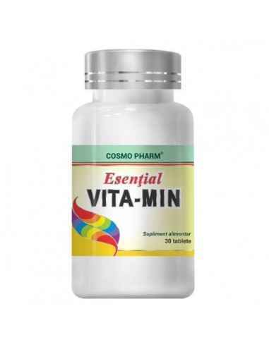 ESENTIAL VITA-MIN 30CPR - Cosmopharm, VITAMINE SI MINERALE