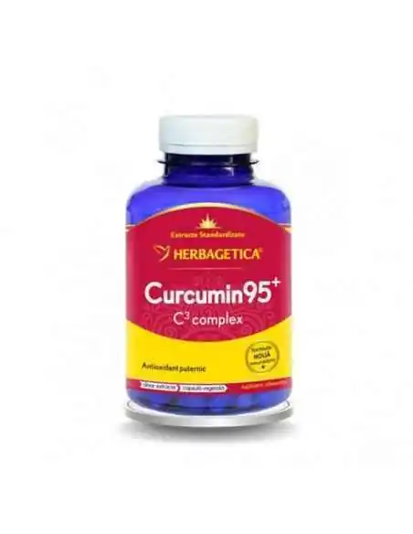 Curcumin 95 C3 complex Herbagetica 120 capsule, Sistemul nervos