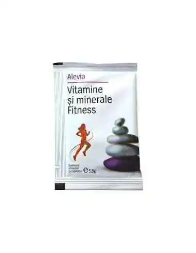 Vitamine si Minerale Fitness plic  Alevia, VITAMINE SI MINERALE