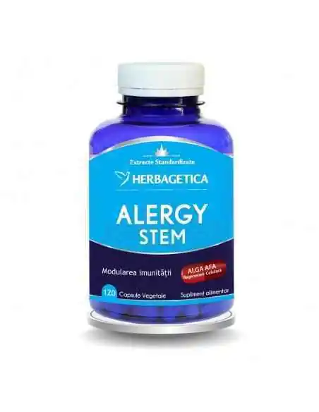 ALERGY STEM 120 cps Herbagetica, REMEDII NATURISTE