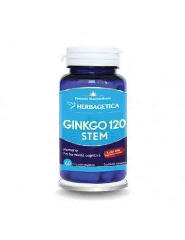 GINKGO 120 STEM 60 capsule Herbagetica, Stres