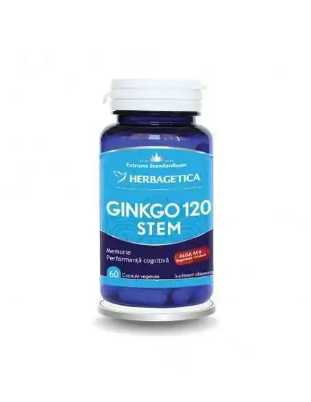 GINKGO 120 STEM 60 capsule Herbagetica, Stres