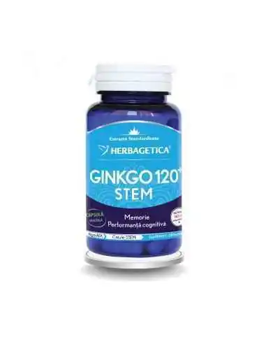 GINKGO 120 STEM 30 capsule Herbagetica, Stres