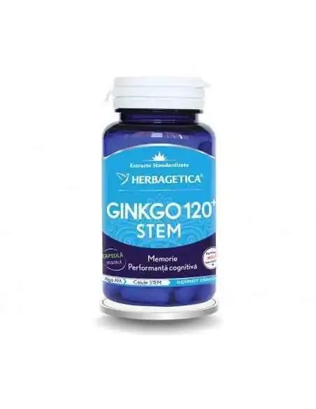 GINKGO 120 STEM 30 capsule Herbagetica, Stres