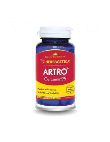 Artro+ Curcumin 95 30 capsule Herbagetica, Sistemul nervos