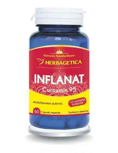 INFLANAT CURCUMIN95 60 capsule Herbagetica, Tulburari Hormonale