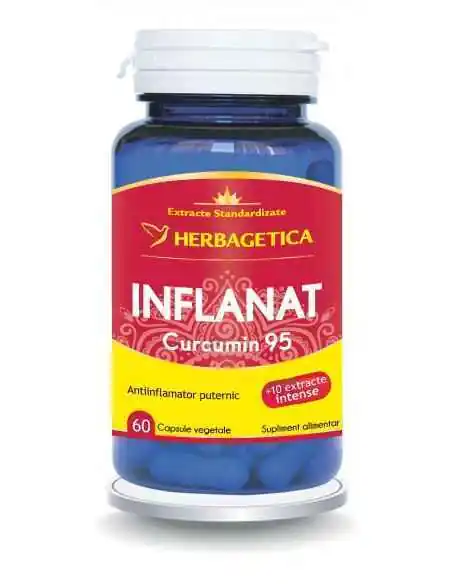 INFLANAT CURCUMIN95 60 capsule Herbagetica, Tulburari Hormonale