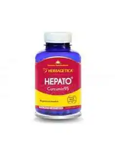 HEPATO CURCUMIN95 120 capsule Herbagetica, Aparatul digestiv  2