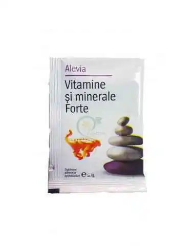 Vitamine si Minerale Forte plic Alevia, VITAMINE SI MINERALE