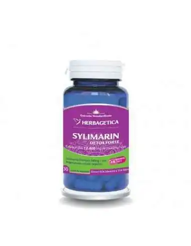 Silymarin 80/50 Detox Forte 30 capsule Herbagetica, REMEDII NATURISTE