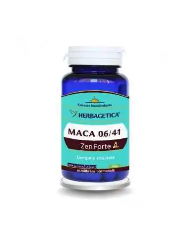 Maca Zen Forte 60 cps Herbagetica, Stres