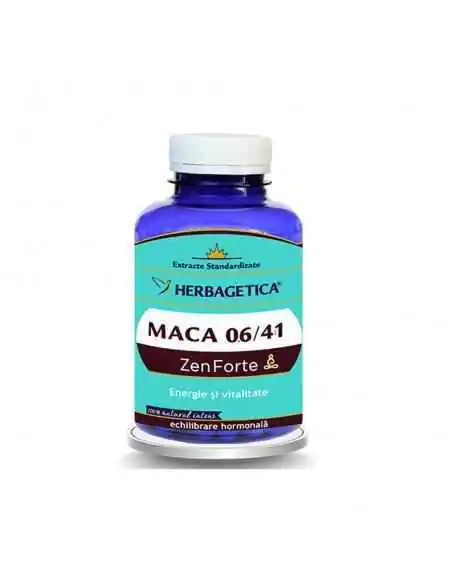 Maca Zen Forte 120 cps Herbagetica, Stres