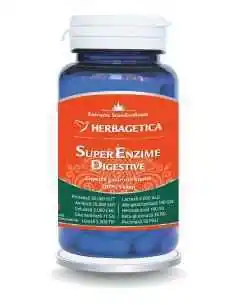 Super Enzime Digestive 30 cps - Herbagetica, REMEDII NATURISTE