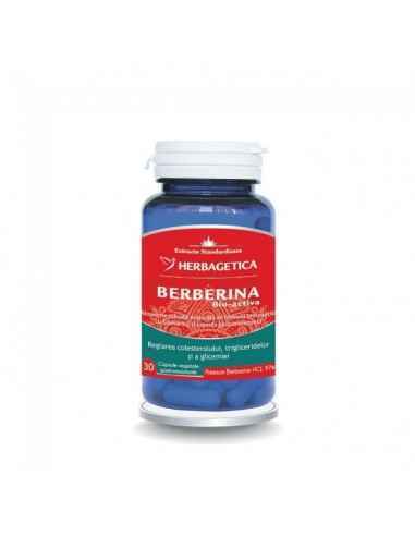 BERBERINA BIO ACTIVA 30 capsule Herbagetica, Diabet