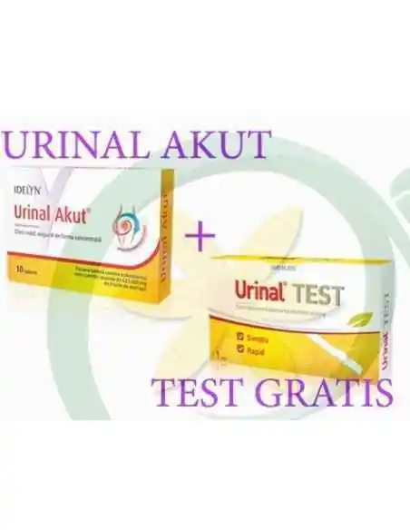 Idelyn Urinal Akut  10 capsule +Test Gratis Walmark, Retentie hidrica