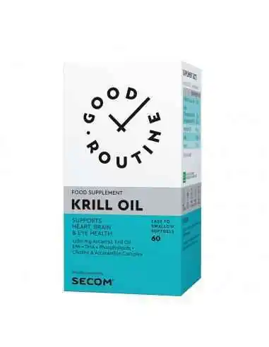 KRILL OIL 60CPS- SECOM, REMEDII NATURISTE