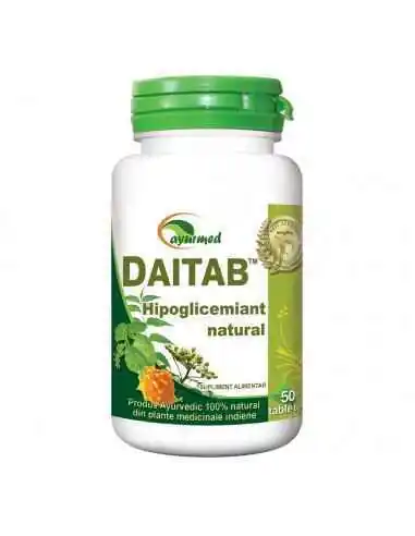 Daitab 50 tablete Ayurmed, Terapia Diabetului