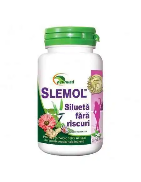 Slemol 50 tablete Ayurmed, Slabire