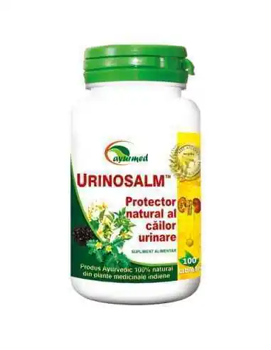 Urinosalm 100 tablete Ayurmed, REMEDII NATURISTE