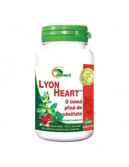 Lyon Heart 100 tablete Ayurmed, Retentie hidrica
