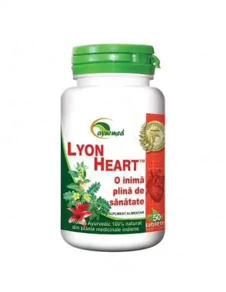 Lyon Heart 50 tablete Ayurmed, Retentie hidrica