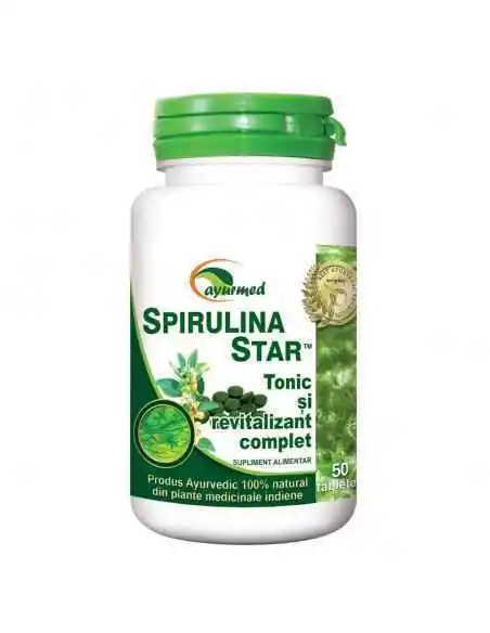 Spirulina Star 50 tablete Ayurmed, Stres