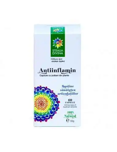 Antiinflamin 60 caspule Steaua Divina, REMEDII NATURISTE