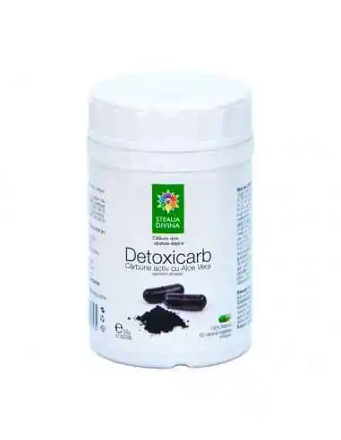 Detoxicarb 60 capsule Steaua Divina, REMEDII NATURISTE