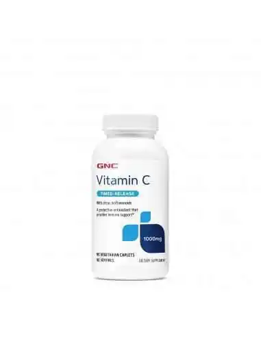 VITAMINA C 1000 MG, 90 CPS - GNC, VITAMINE SI MINERALE