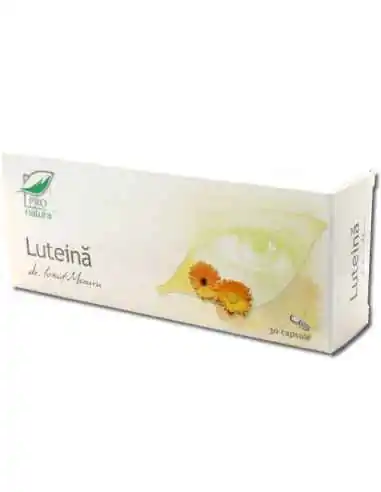 Luteina 30 capsule Pro Natura Medica, Sanatatea ochilor