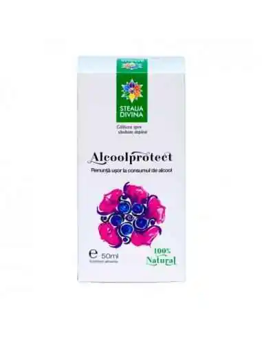 ALCOOLPROTECT tinctura 50 ml Steaua Divina, TINCTURI CU ALCOOL