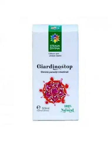 GIARDINOSTOP tinctura 50 ml Steaua Divina, TINCTURI CU ALCOOL