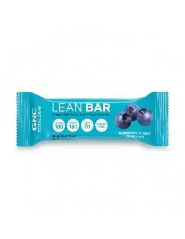 LEAN BAR, BATON PROTEIC CU AROMA DE IAURT SI AFINE, 50G- GNC, REMEDII NATURISTE