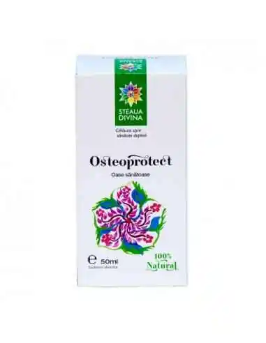 OSTEOPROTECT tinctura 50 ml Steaua Divina, TINCTURI CU ALCOOL