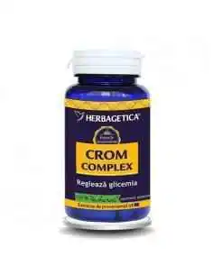 Crom Complex 60 cps Herbagetica, VITAMINE SI MINERALE 2