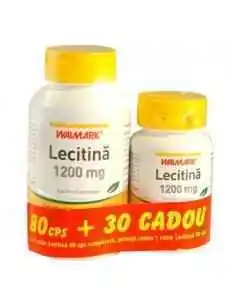 LECITINA 1200MG 80CPS + 30CPS GRATIS WALMARK, Sistemul nervos