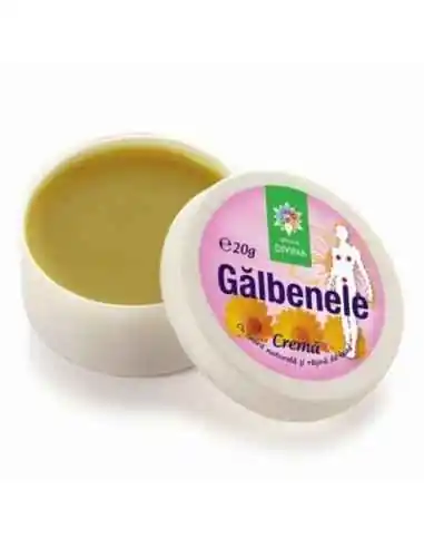 Cremă  naturală cu GĂLBENELE 20 g Steaua Divina, UNGUENTE/CREME/GELURI