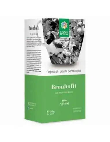 Ceai BRONHOFIT vrac 50 g Steaua Divina, REMEDII NATURISTE